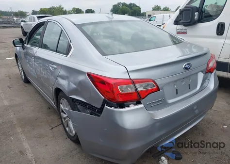 2017 Subaru Legacy 2.5I Premium из США, поврежденный, VIN 4S3BNAF68H3040414